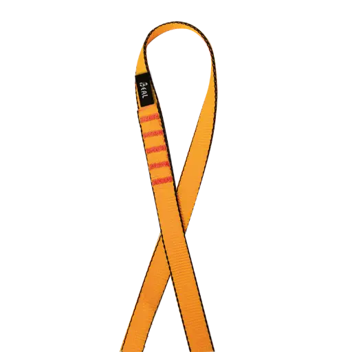 [BSA18.120.5] Beal Flat Sling 18mmx120cm [Pack of 5] Orange